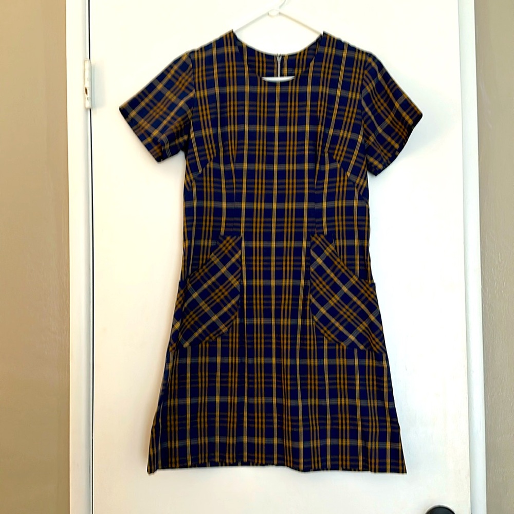 Vintage hand sewn dress, 1970s